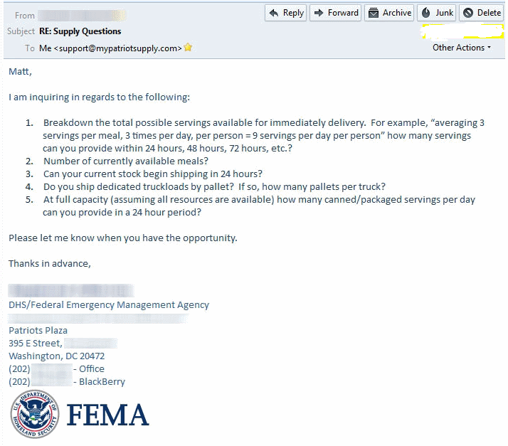 FEMA-mypatriotsupply