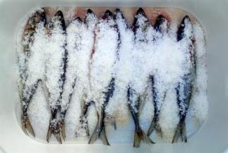Salting fish – Dry packing uses copious amounts of either sugar or salt to preserve foods, but offers an alternative to pressure canning, smoking and jerky.