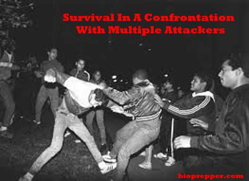 Survival In A Confrontation With Multiple Attackers