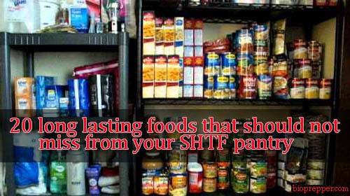 19 long lasting foods that should not miss from your SHTF pantry2
